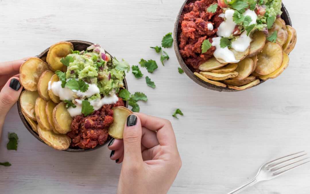 Chili sin carne met guacamole