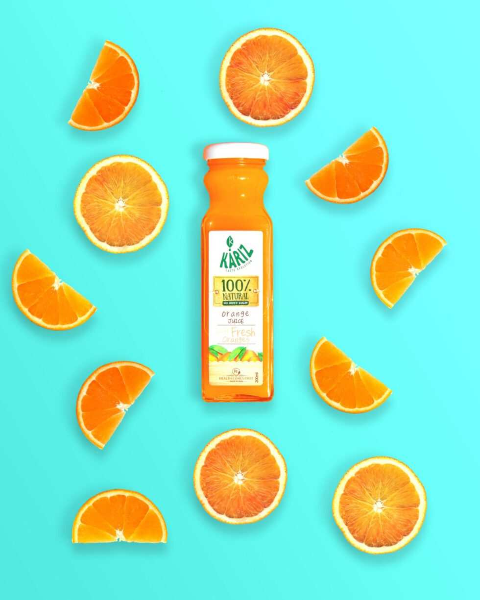 Climate impact CO2 Orange juice (pasteurized)